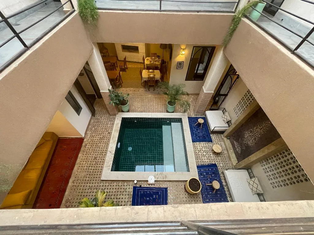 General view, Riad Samarine, Marrakech