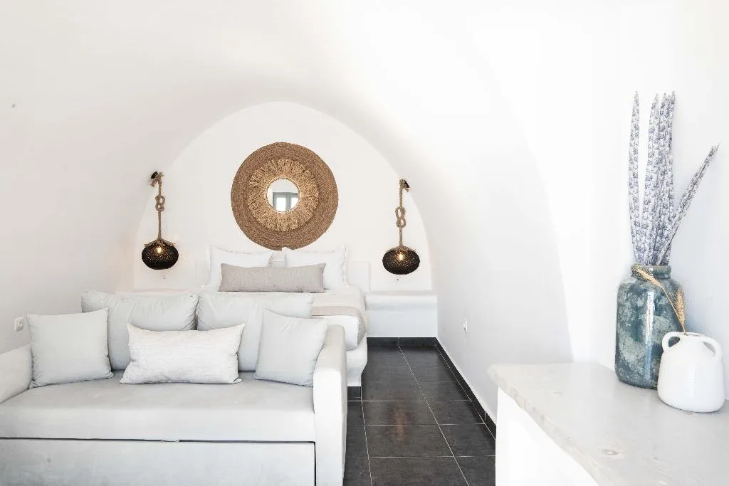 DOUBLE SEA VIEW Room, La Roka Cliffside Memories, Santorini