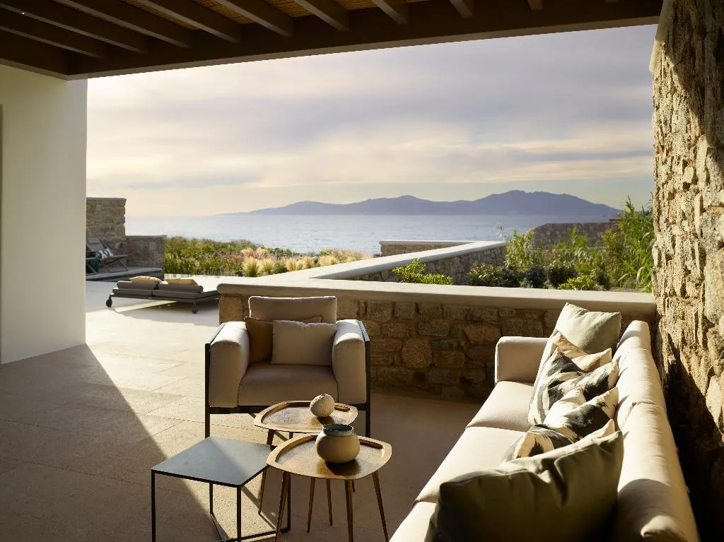 SUITE SEA VIEW WITH PRIVATE POOL Room, Bonzoe Suites & Villas, Mykonos