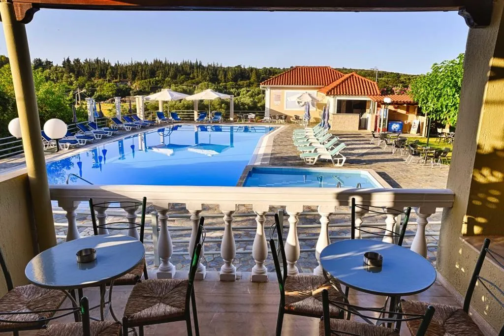 Terrace, Ionis Hotel, Kefallinia