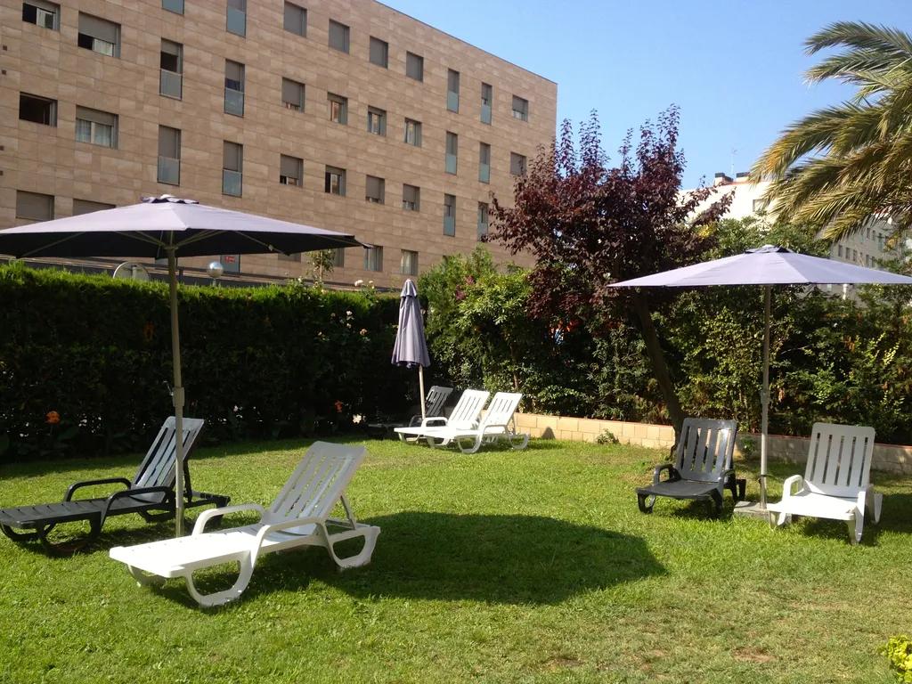 Terrace, Estrella de Mar Youth Hostel, Costa Brava