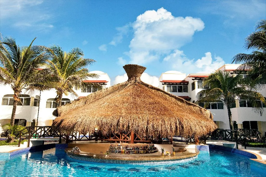 Bar, Hidden Beach Resort Au Naturel Adults Only Al, Cancun Area
