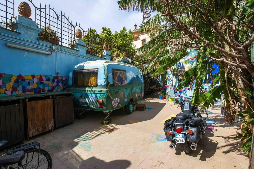 Terrace, Eco Hostel Floreale, Naples