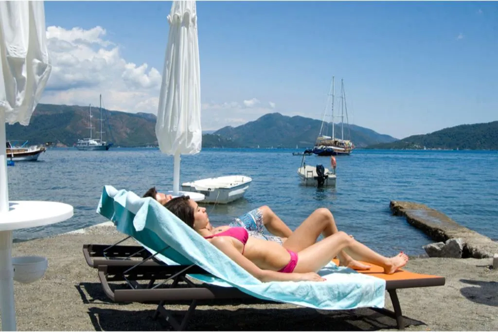Beach, Casa De Maris Spa & Resort Hotel, Dalaman