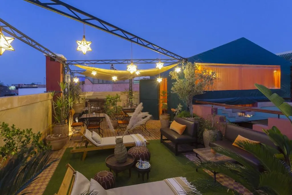 Terrace, Riad L Heure D A Ta, Marrakech