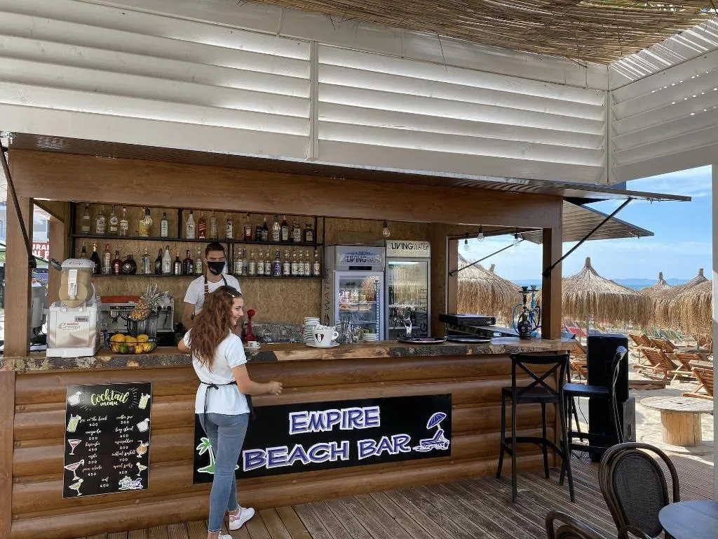 Beach, Empire Hotel, Durres
