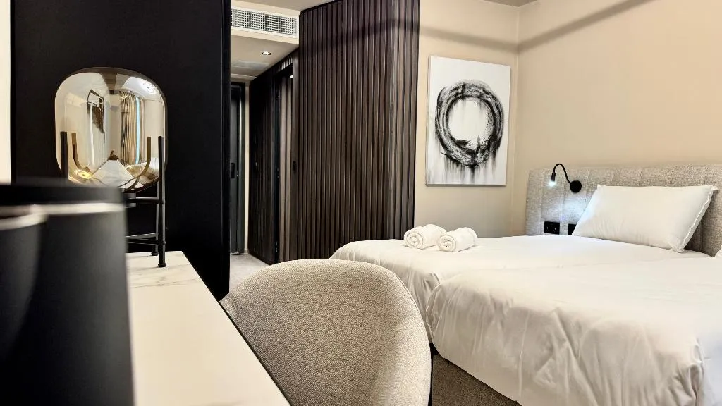 Double or Twin PARTIAL SEA VIEW Room, Aste Hotel, Malta