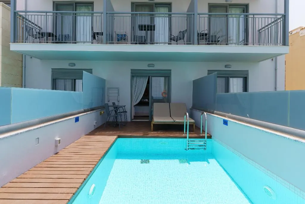 Room WITH PRIVATE POOL Room, Aegean Pearl Hotel, Crete