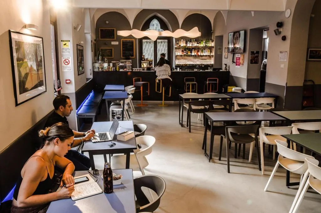 Restaurant, Babila Hostel, Milan