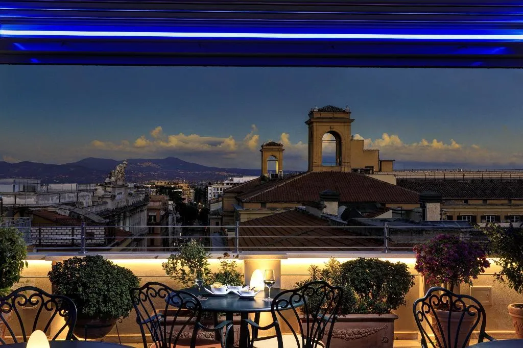 Restaurant, Marcella Royal - Rooftop Garden, Rome