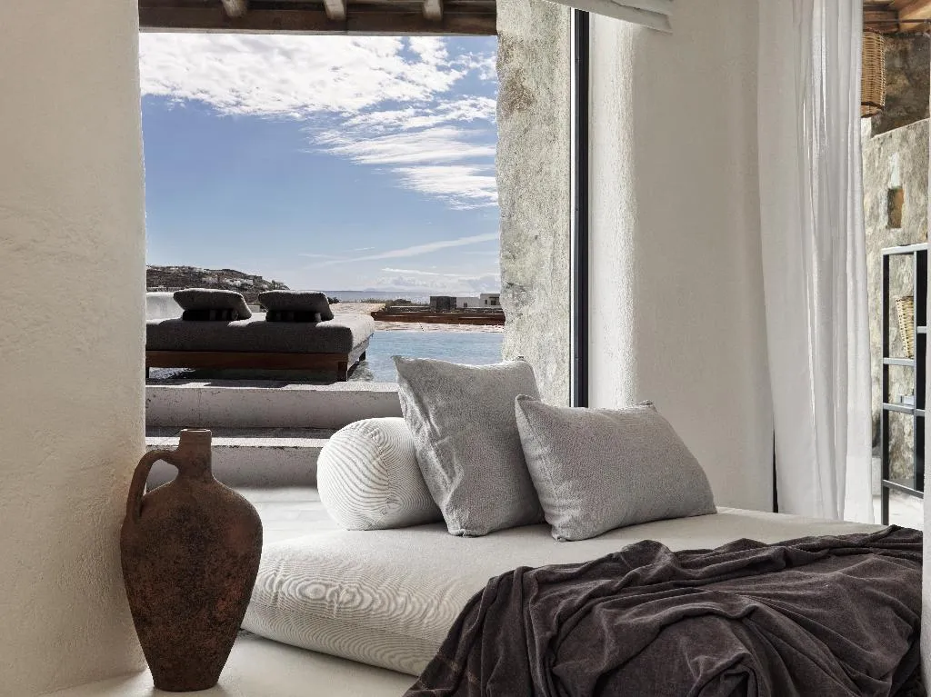 SUITE OCEAN VIEW KING BED Room, Nomad Mykonos Small Luxury Hotels of the World., Mykonos