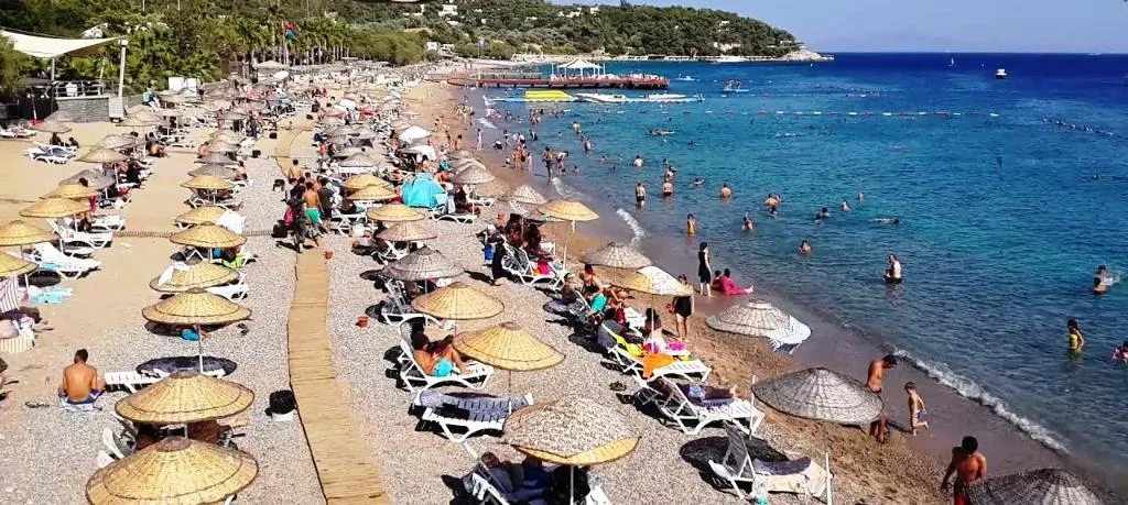 Beach, Ipek Garden Palace Residence, Bodrum