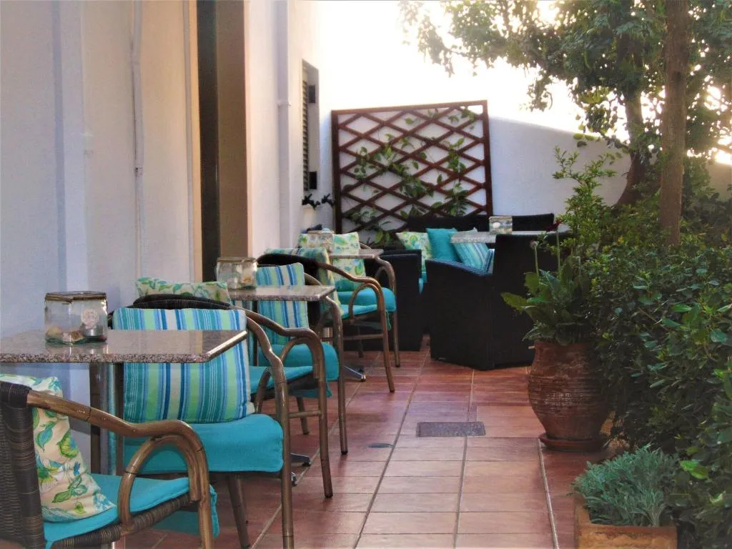Terrace, Avra, Crete
