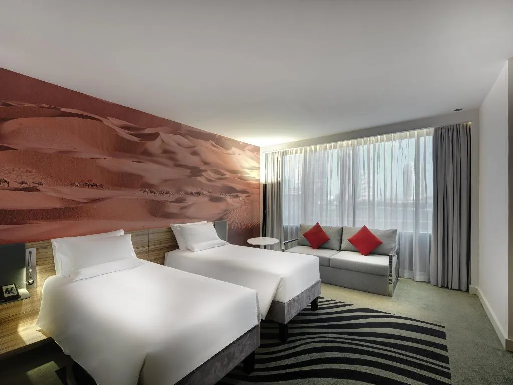 TWIN SUPERIOR LAGOON VIEW Room, Novotel Sharjah Expo Centre, Dubai
