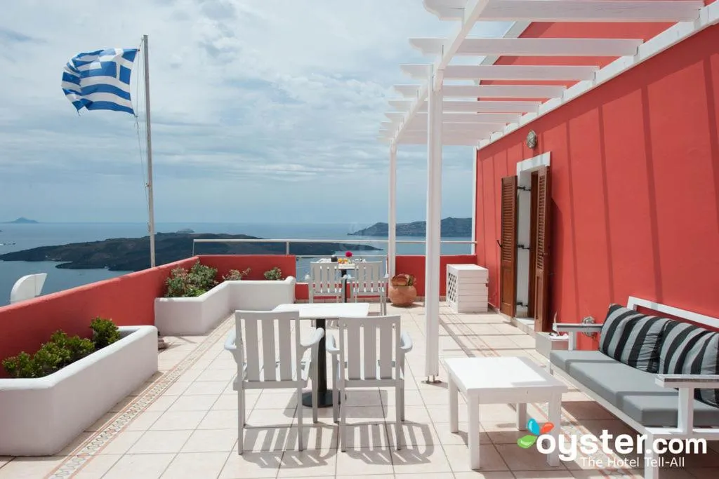 Terrace, Theoxenia Boutique Hotel, Santorini