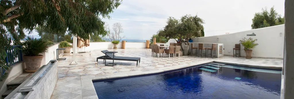 Pool, La Villa Bleue, Tunisia
