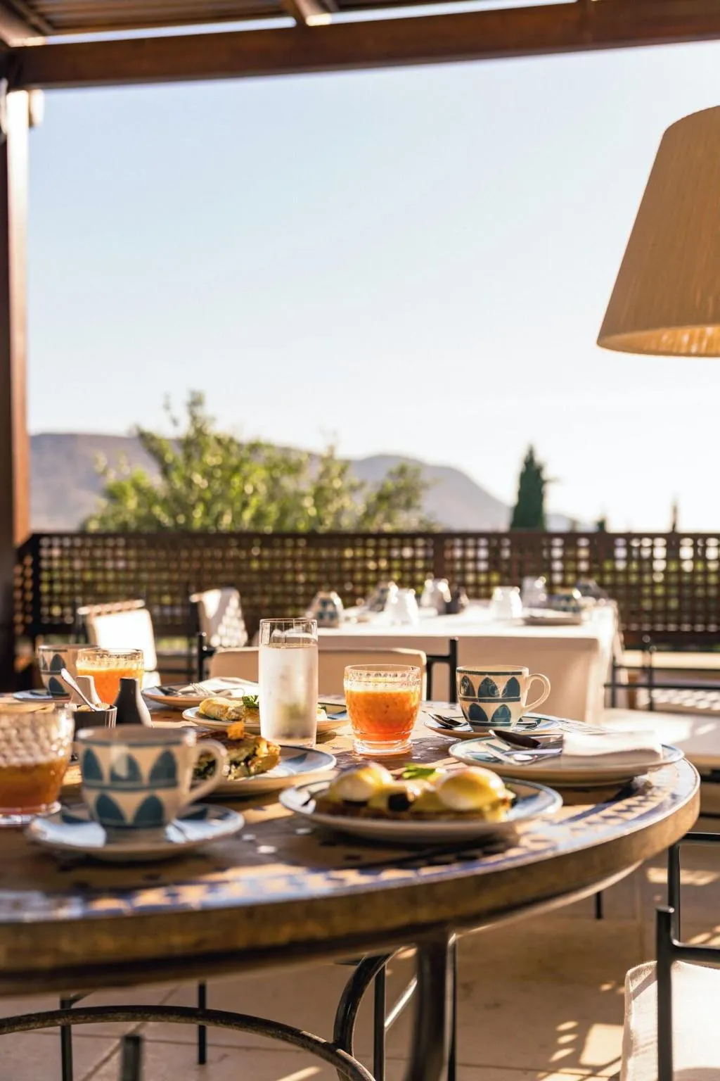 Restaurant, Phaea Blue, a member of SLH, Crete