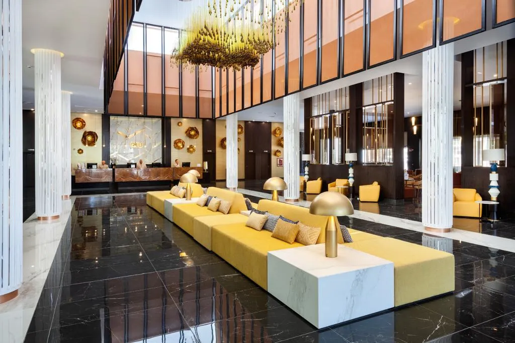 Lobby, Hotel Riu Palace Oasis, Gran Canaria