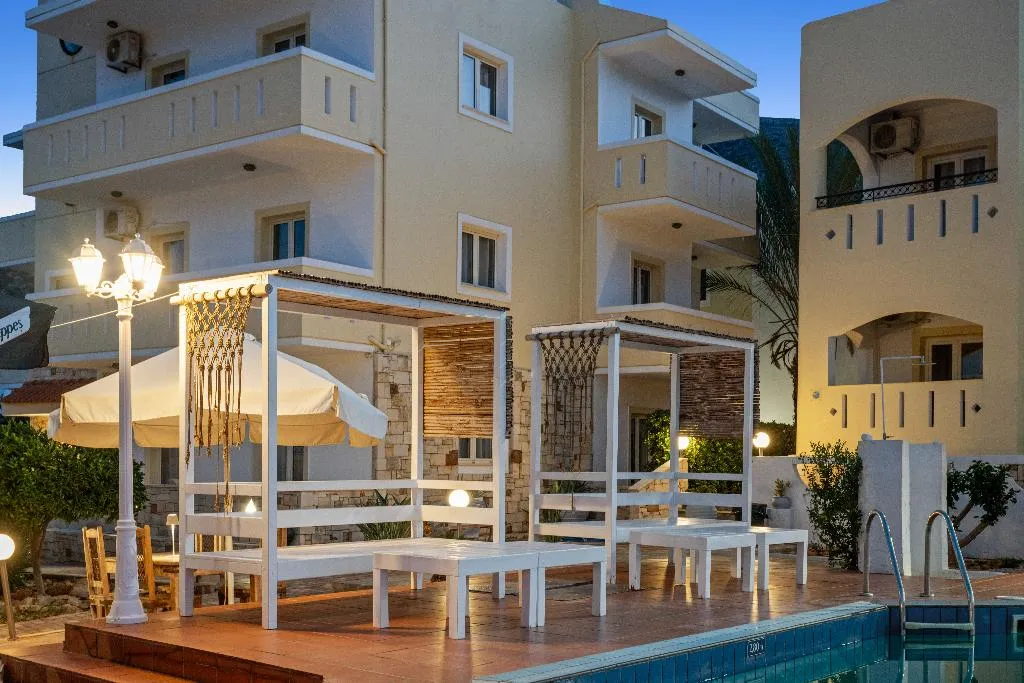 General view, Nikos Apartments, Crete