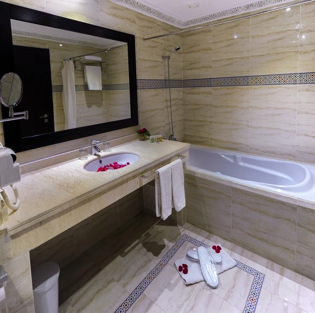 Double or Twin SUPERIOR POOL VIEW Room, Riad Ennakhil Hotel & SPA, Marrakech