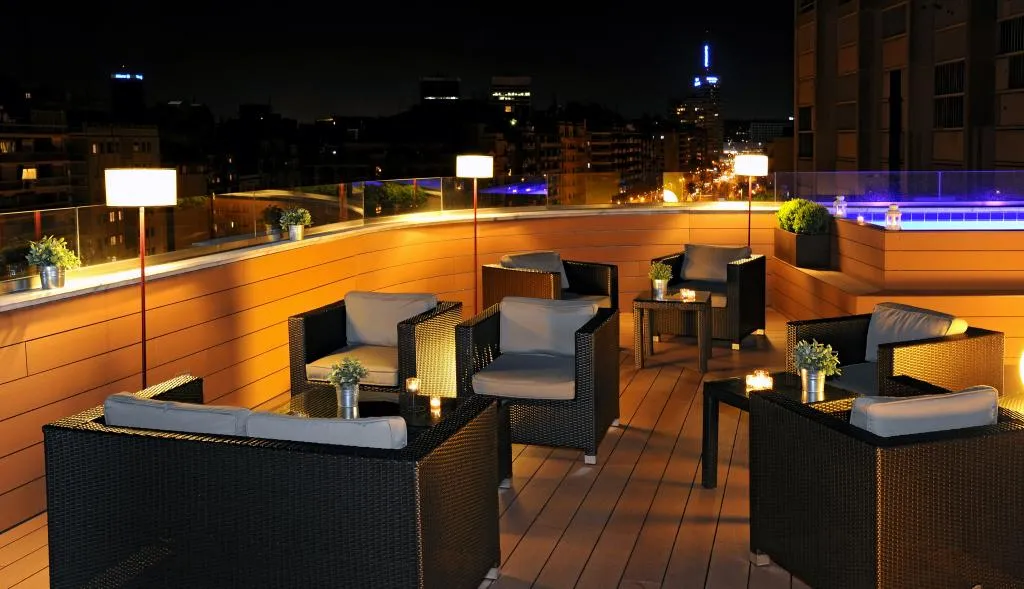 Terrace, Sercotel Amister Art Hotel, Barcelona