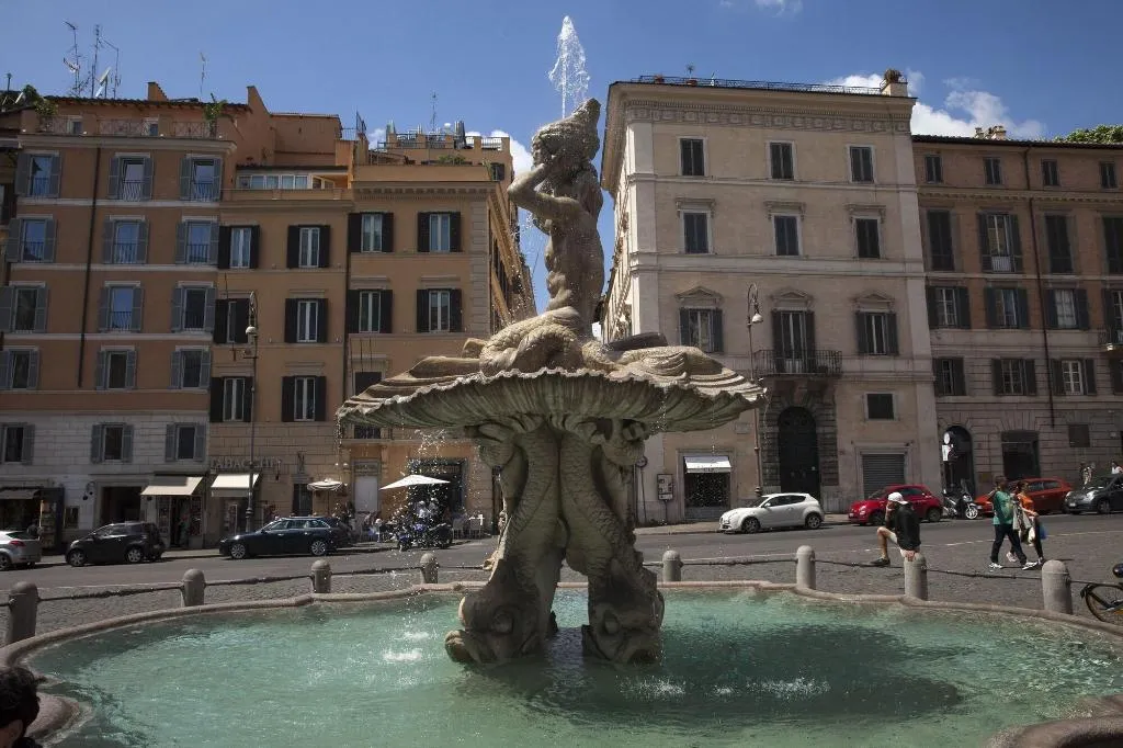 General view, Triviho, Rome