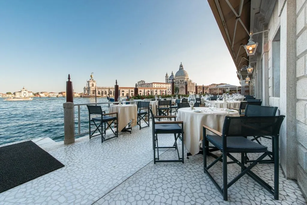 Restaurant, Monaco and Grand Canal, Venice