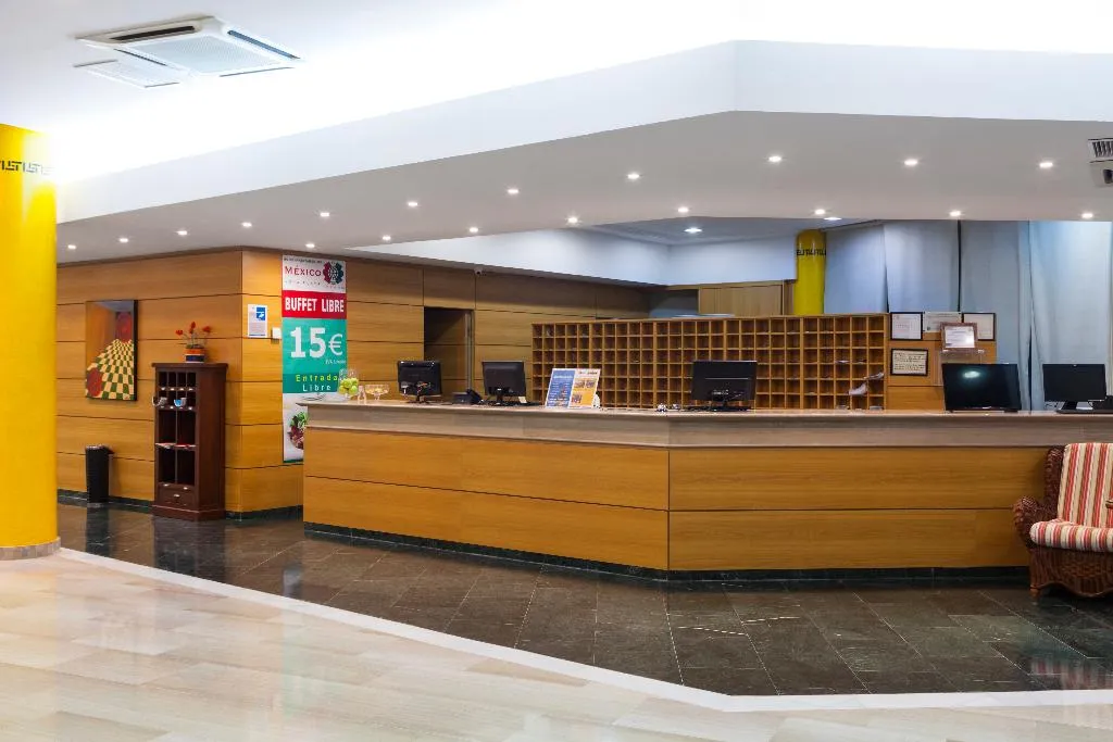 Lobby, Apartamentos México, Costa Almeria