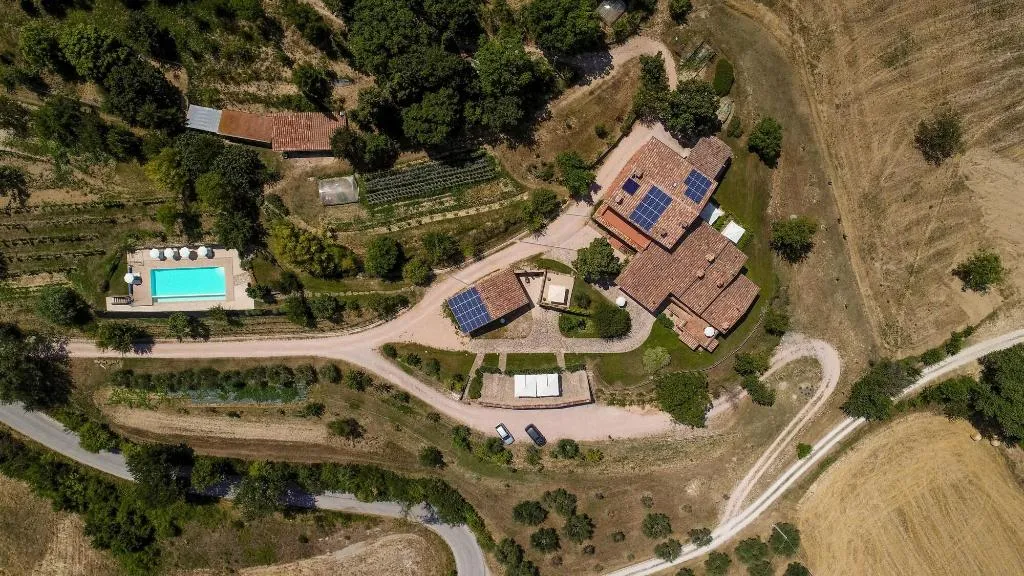 General view, Agriturismo Fonte Chiara, Umbria