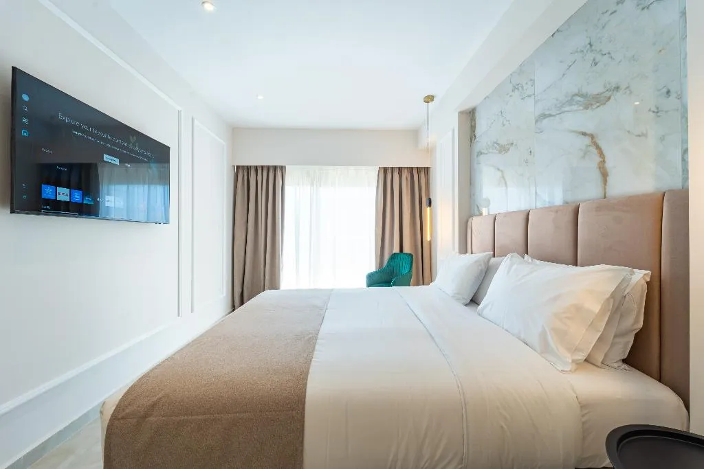 JUNIOR SUITE CAPACITY 3 ONE BEDROOM Room, Philia Center Suites, Rhodes