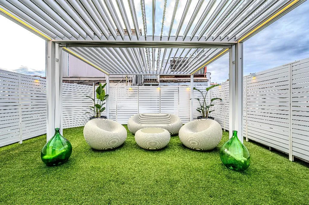 Terrace, Marco Polo, Rome