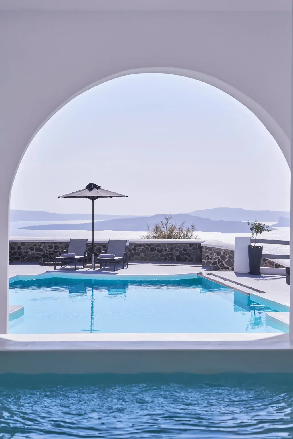SUITE OCEAN VIEW TWO DOUBLE BEDS Room, Mr. & Mrs. White Oia - Santorini, Santorini