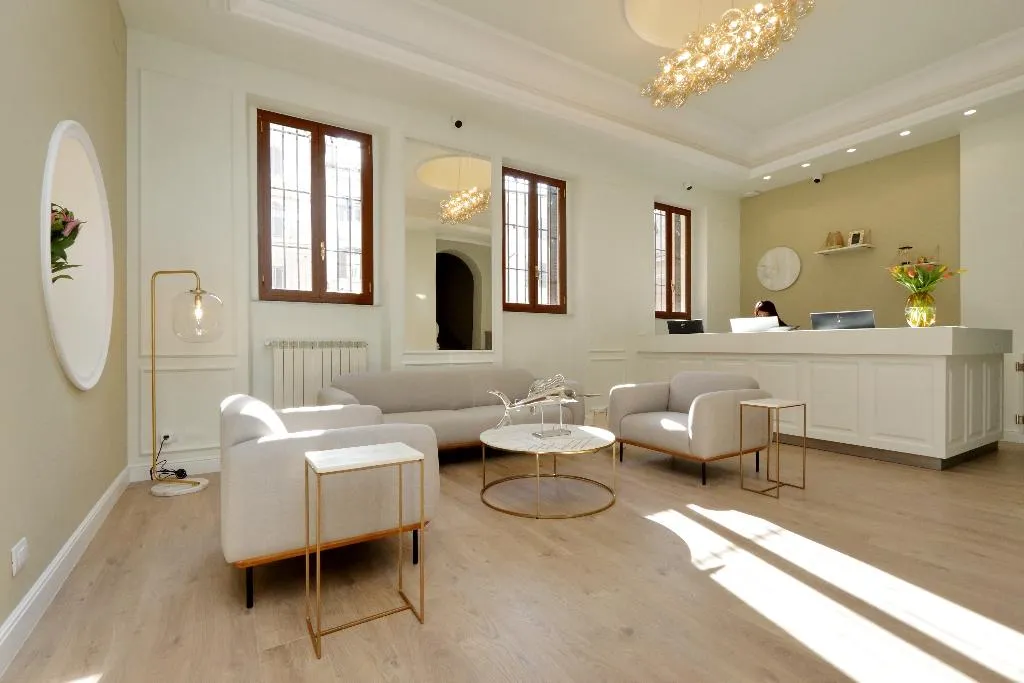 Lobby, Hotel Santa Sofia, Rome