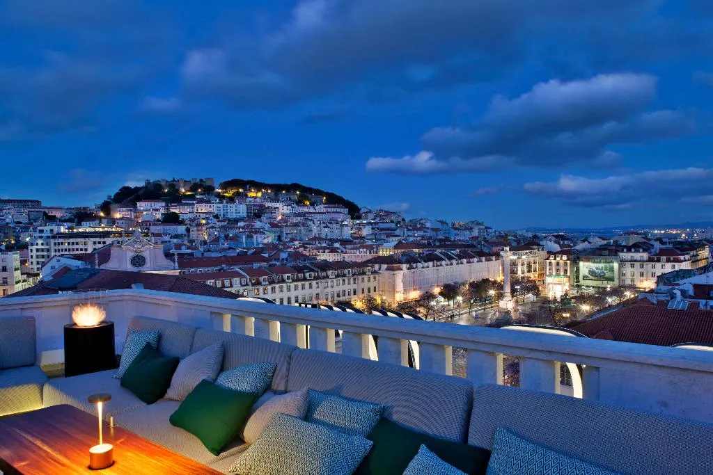 Terrace, Altis Avenida, member Preferred Hotels & Resorts, Lisbon