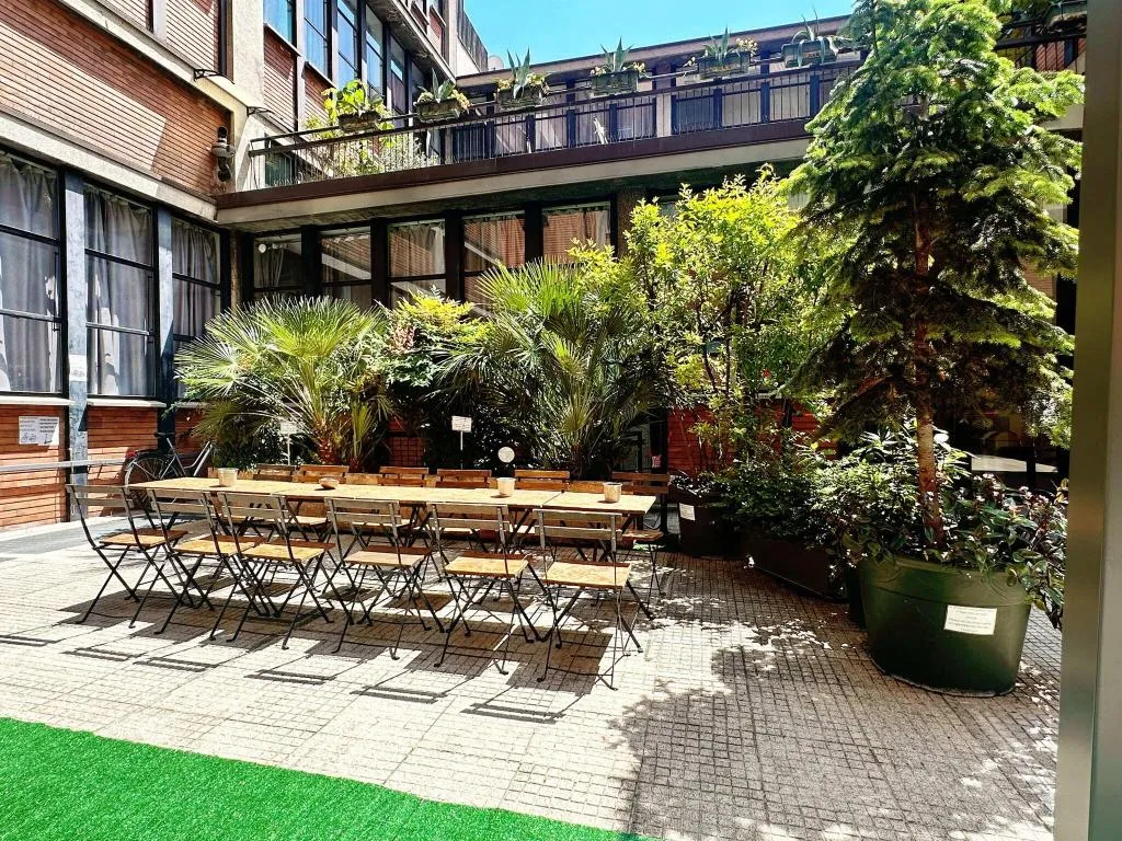 Terrace, Mio Hostel, Milan