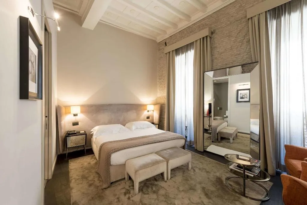DOUBLE DELUXE KING BED Room, Dom Hotel Roma, Rome