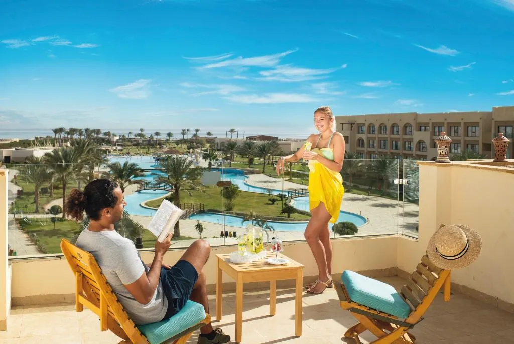 Terrace, Mövenpick Waterpark Resort & Spa Soma Bay, Red Sea Riviera