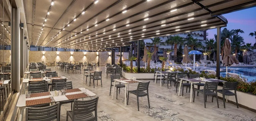 Terrace, Blue Marlin Deluxe Spa Resort, Antalya