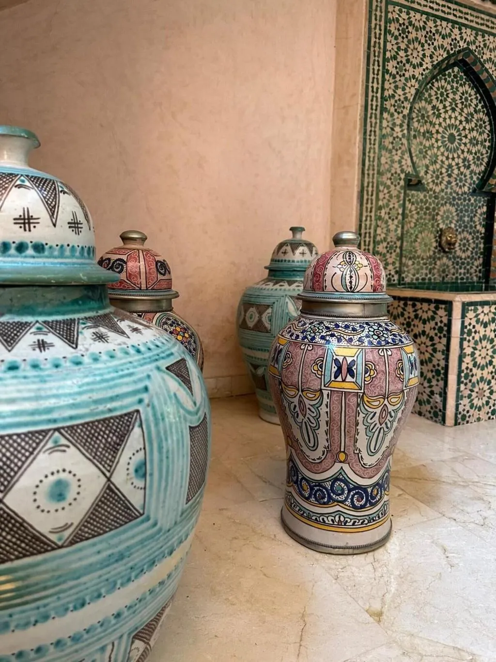 Lobby, Riad Villa Des Trois Golfs, Marrakech