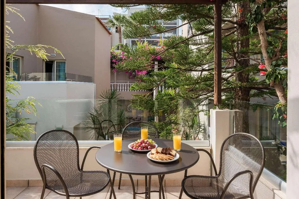 Terrace, Elotis Suites, Crete