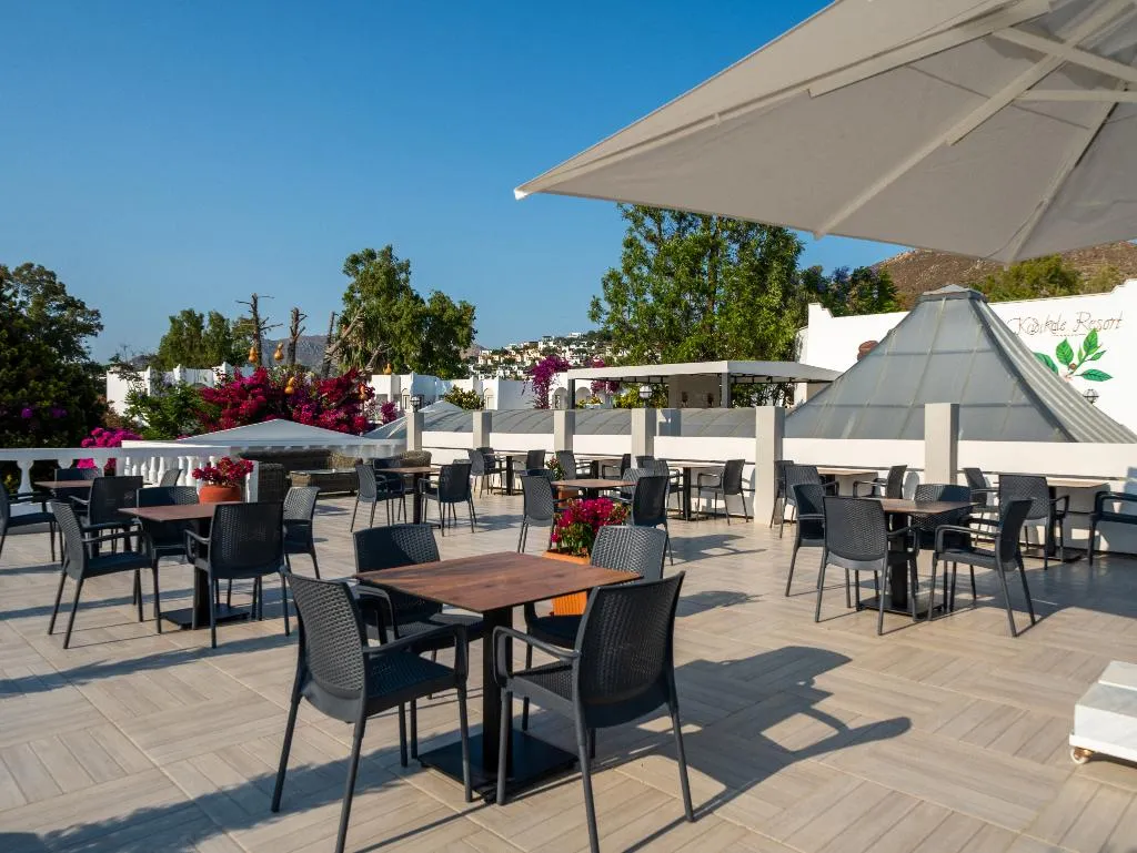 Terrace, Kadikale Resort Spa, Bodrum