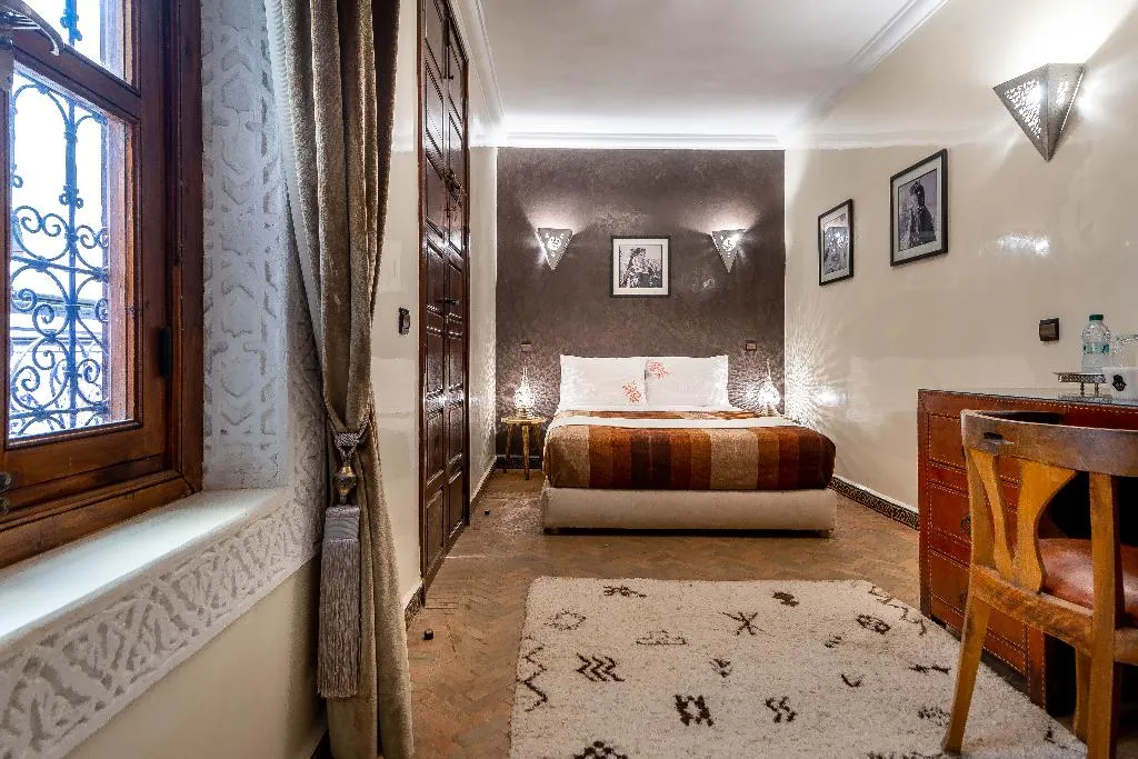 DOUBLE DELUXE ONE BED Room, Riad Kamal, Marrakech