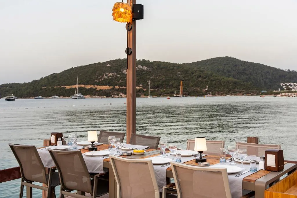 Restaurant, Daphnis Hotel, Bodrum