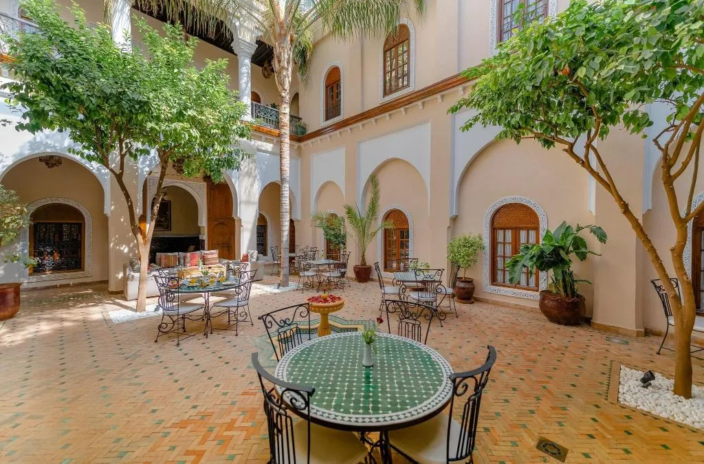 Lobby, Riad Amina, Marrakech