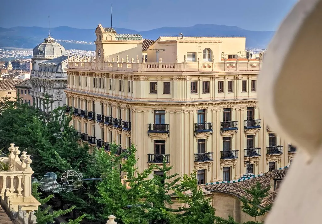 Terrace, Palacio Gran Via, A Royal Hideaway Hotel, Andalucia