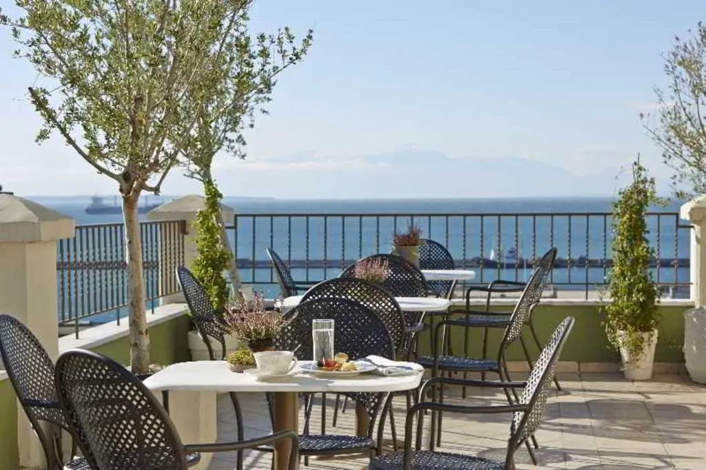 Terrace, Mediterranean Palace, Halkidiki