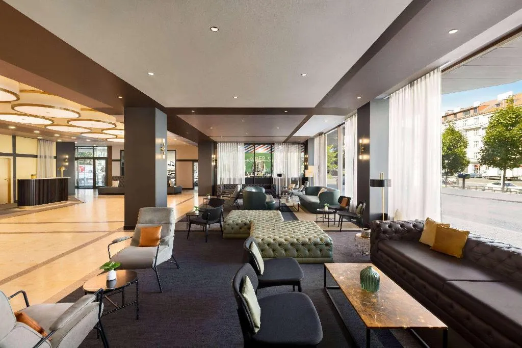 Lobby, Vienna House by Wyndham Diplomat Prague, Prague