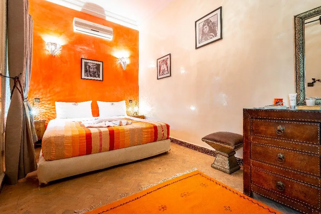 DOUBLE DELUXE ONE BED Room, Riad Kamal, Marrakech