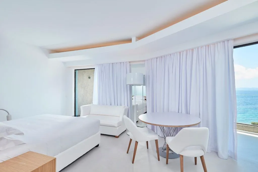 JUNIOR SUITE SEA VIEW Room, Atlantica Nissaki Beach, Corfu