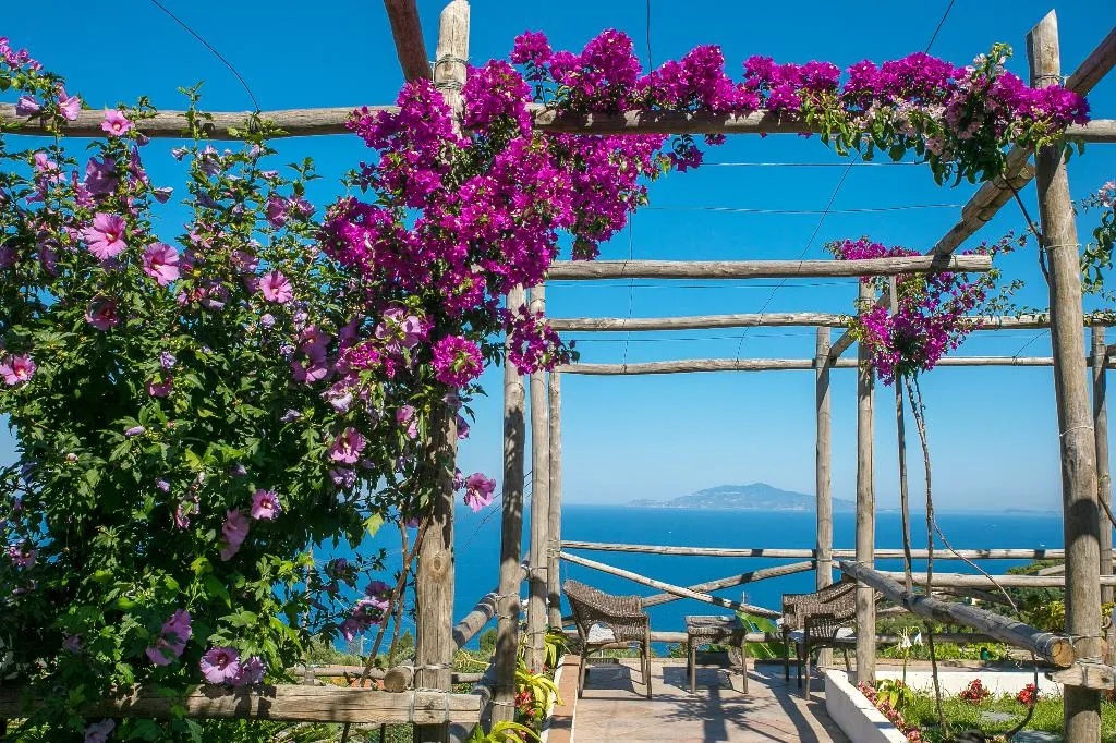 Terrace, Hotel Il Girasole, Naples